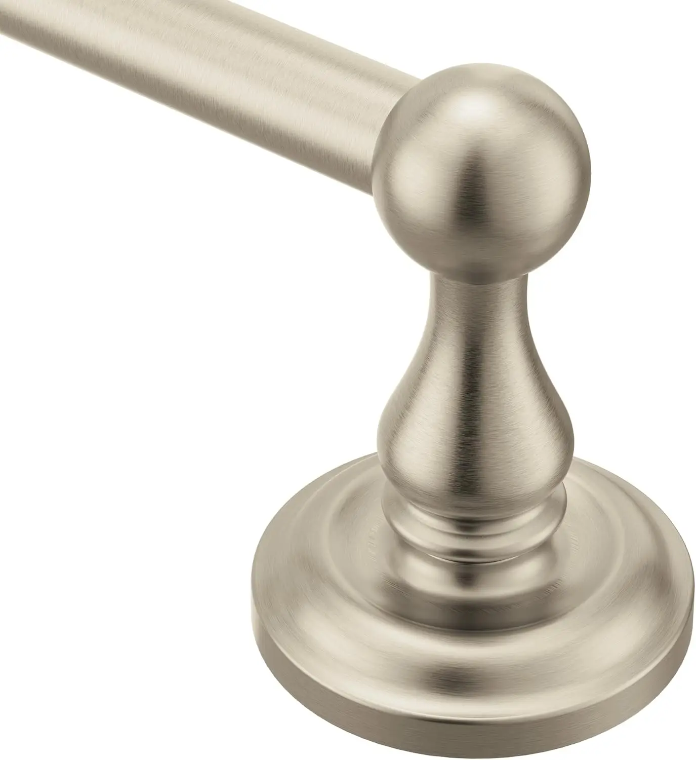 

Madison Collection Brushed Nickel 24-Inch Bathroom Single Towel Bar, Wall Mounted Hand or Body Towel Rack, BP6924BN