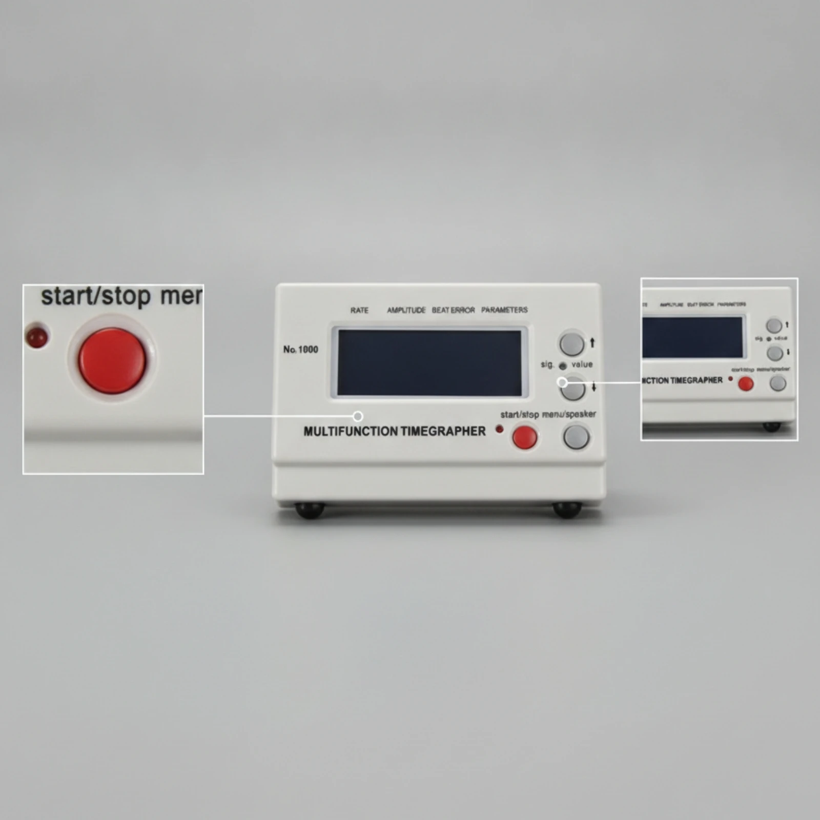 Watch Timegrapher Electronic Timegrapher with LCD Display Mechanical Watch Tester Multifunction Instrument Automatic