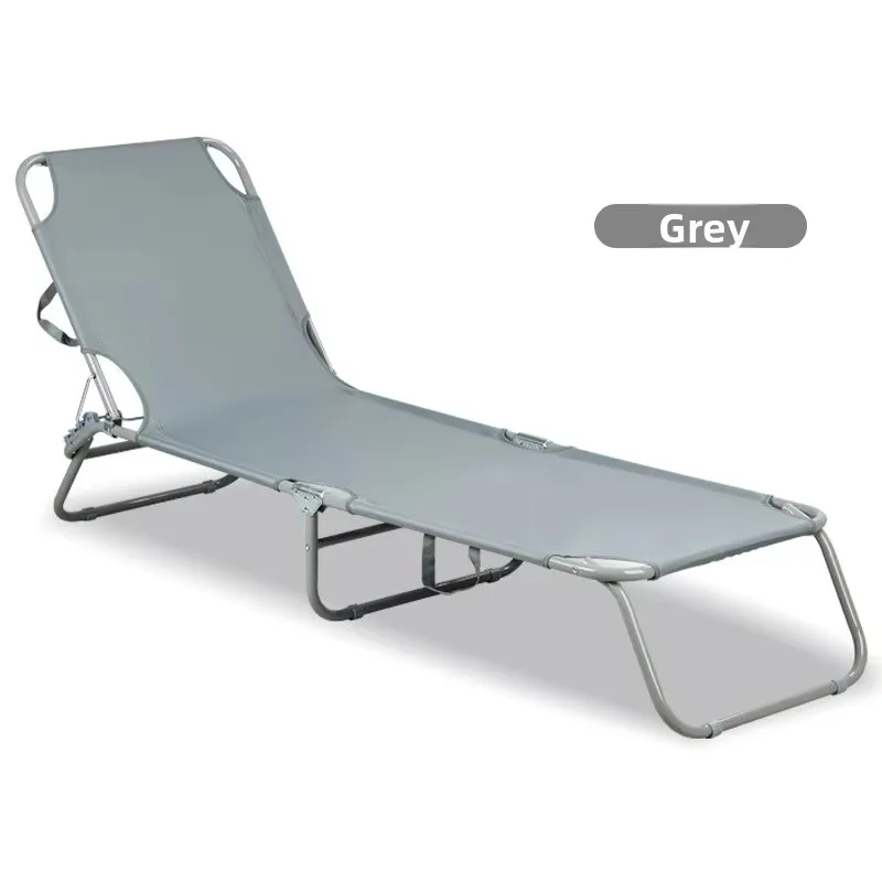 Custom metal folding bed with tether, no installation required, reclining bed, office recliner