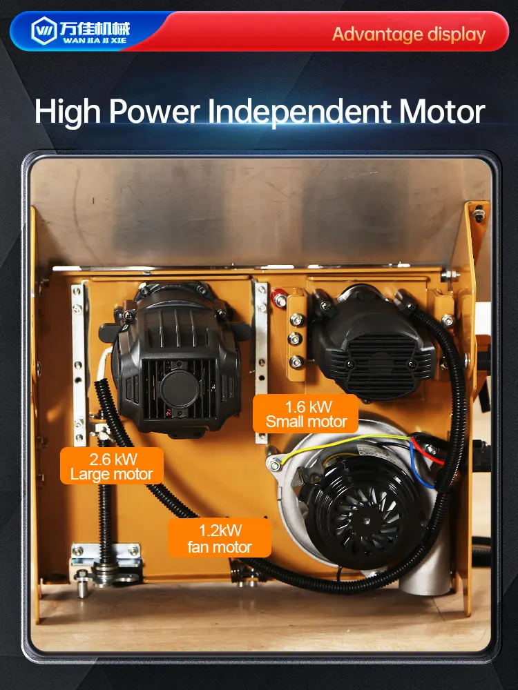 Sega da tavolo per pannelli secondari senza polvere JB-20 per il taglio del legno e il taglio del legno