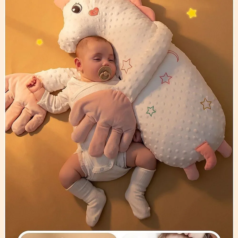 

Baby Soothing Palm Hugging Sleep Beating Soothing Tool Lying Down Baby Preventing Jumping Hugging Beating Butt Soothing Pillow