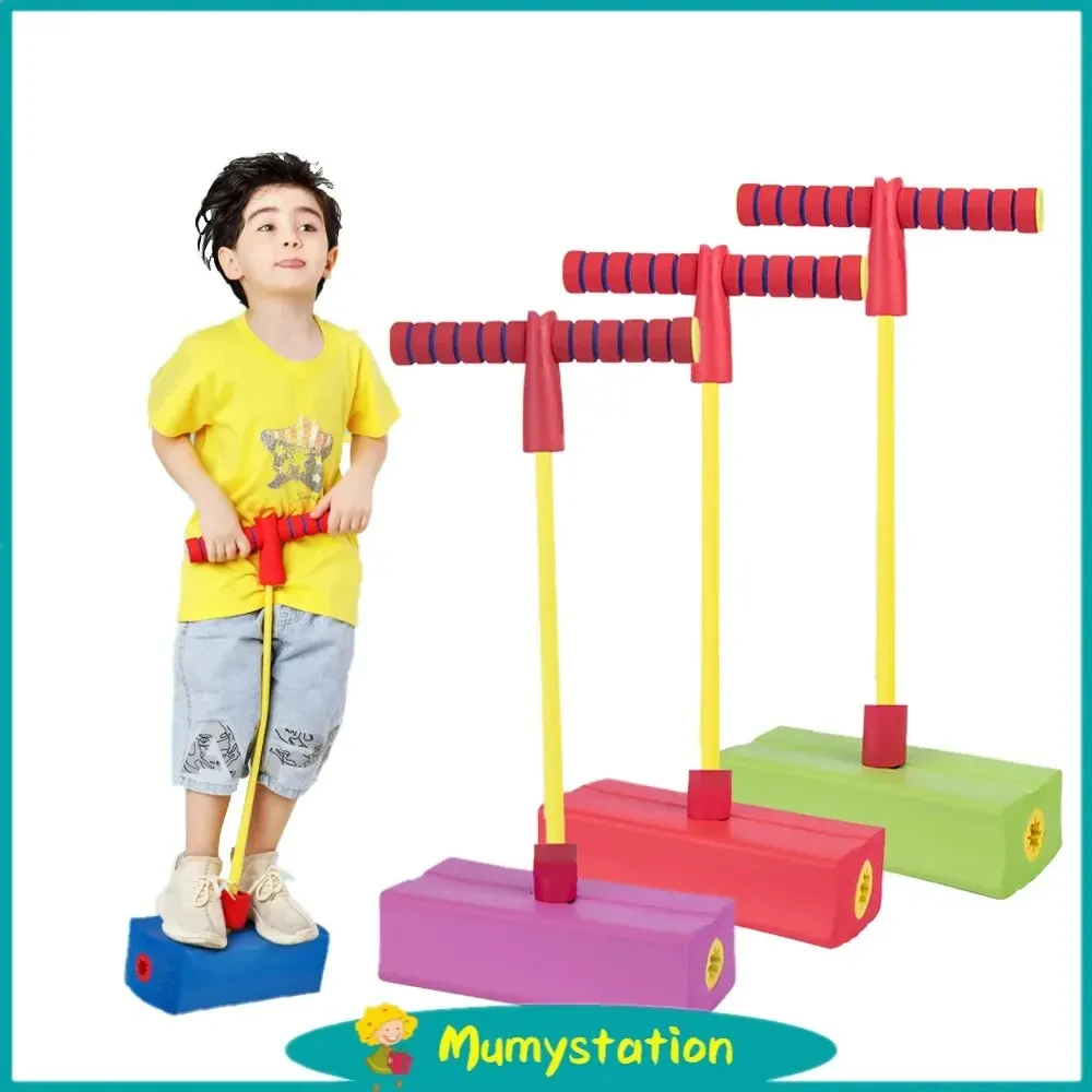 Bâton sauteur Pogo en mousse pour enfants