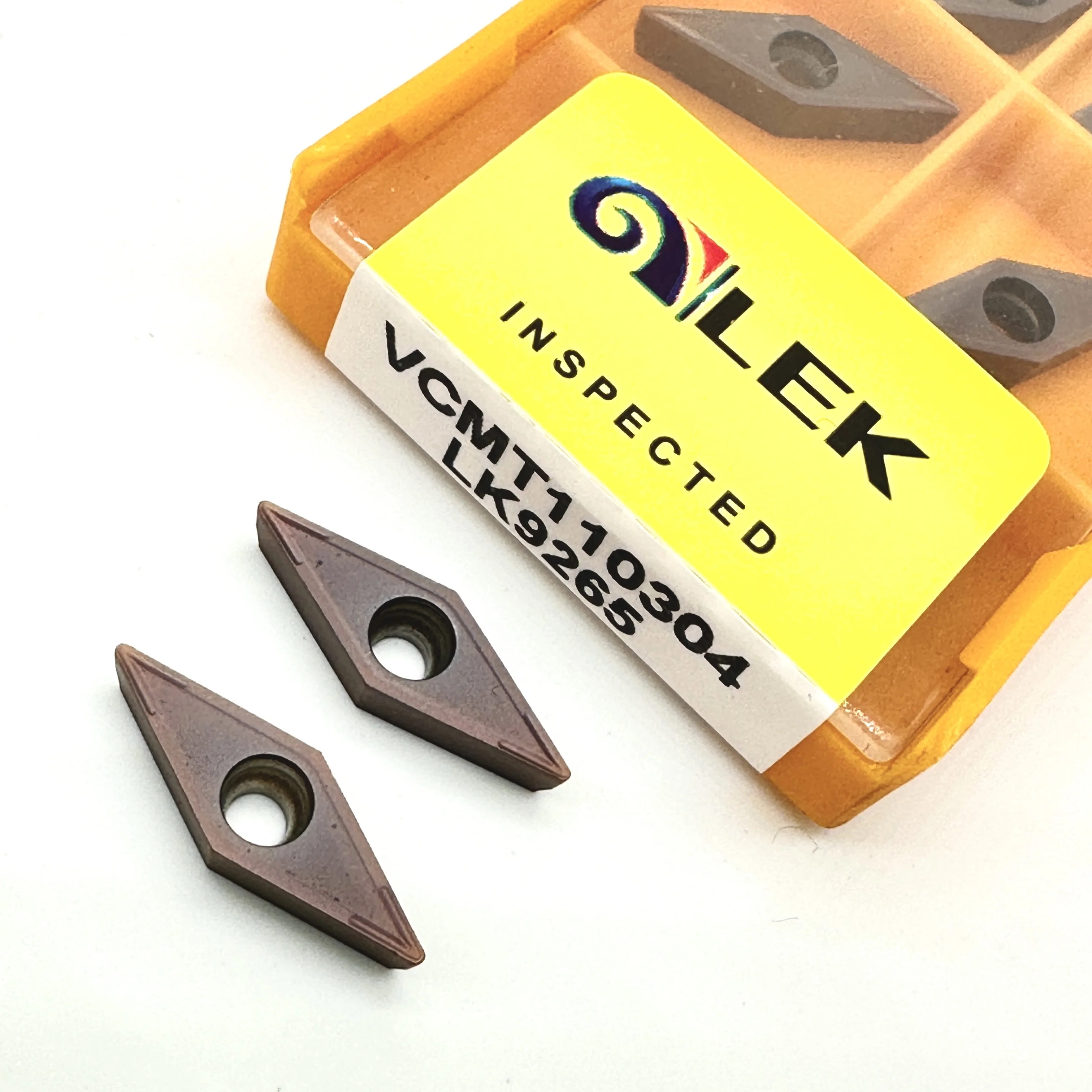 VCMT110304 LK9265/LK9266 عالية الجودة كربيد إدراج أداة تحول داخلية مخرطة أداة CNC تحول إدراج معالجة الصلب