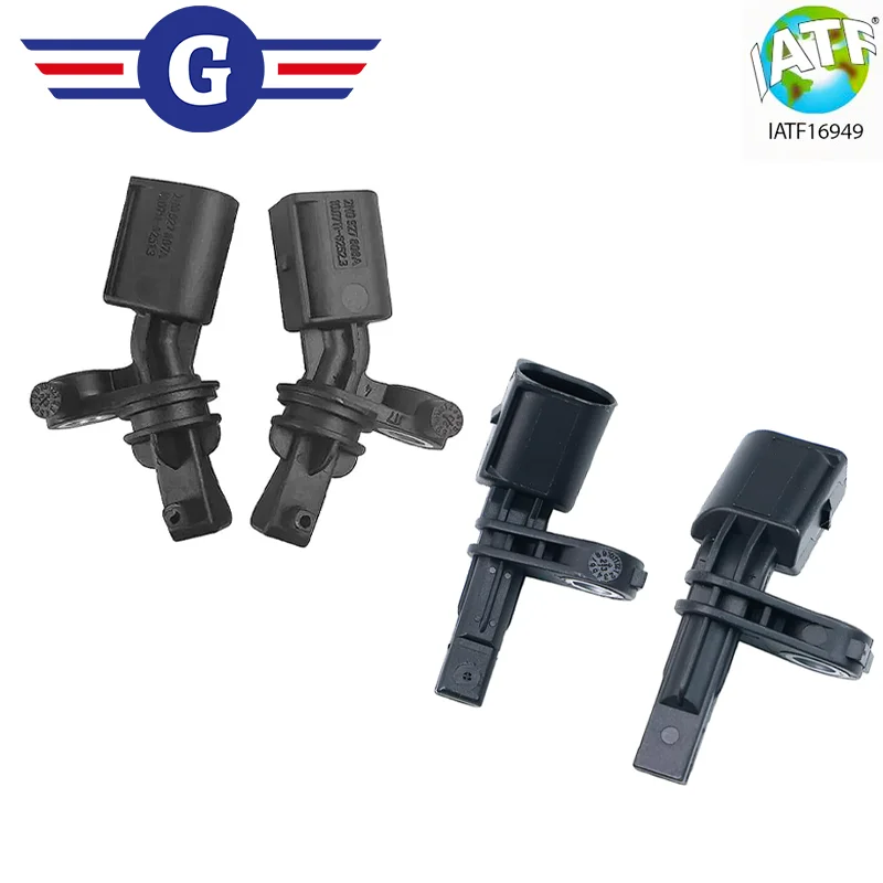 4PCS Front Left & Right ABS Wheel Speed Sensor Replacement for VW Amarok 2HA 2HB S1B S6B S7A S7B 2.0 TDI/3.0 TDI 4motion