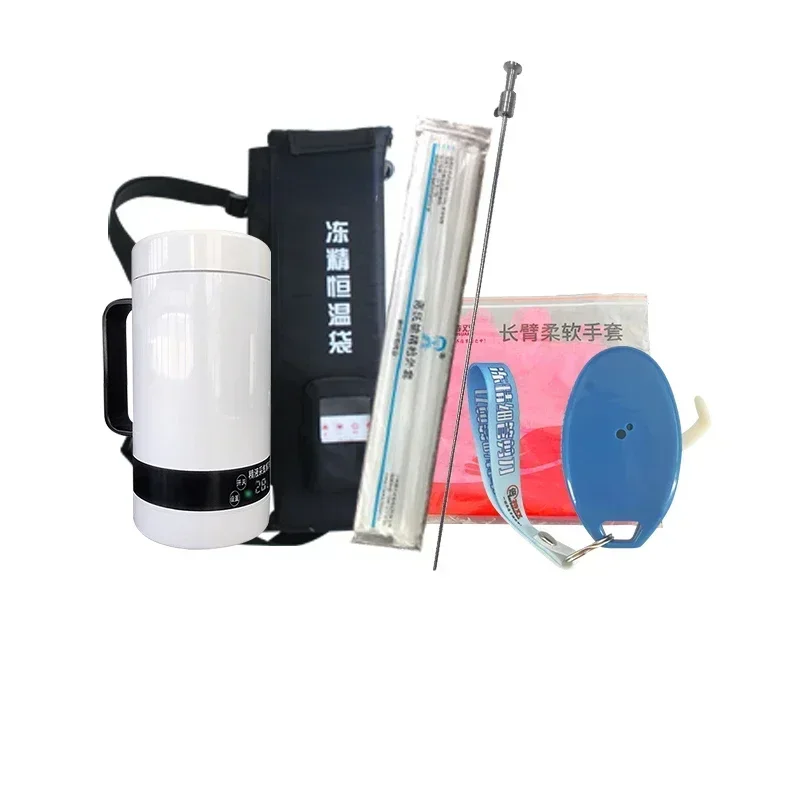 

artificial insemination set cattle animal livestock breeder insemination gun mittens scissor veterinary equipment