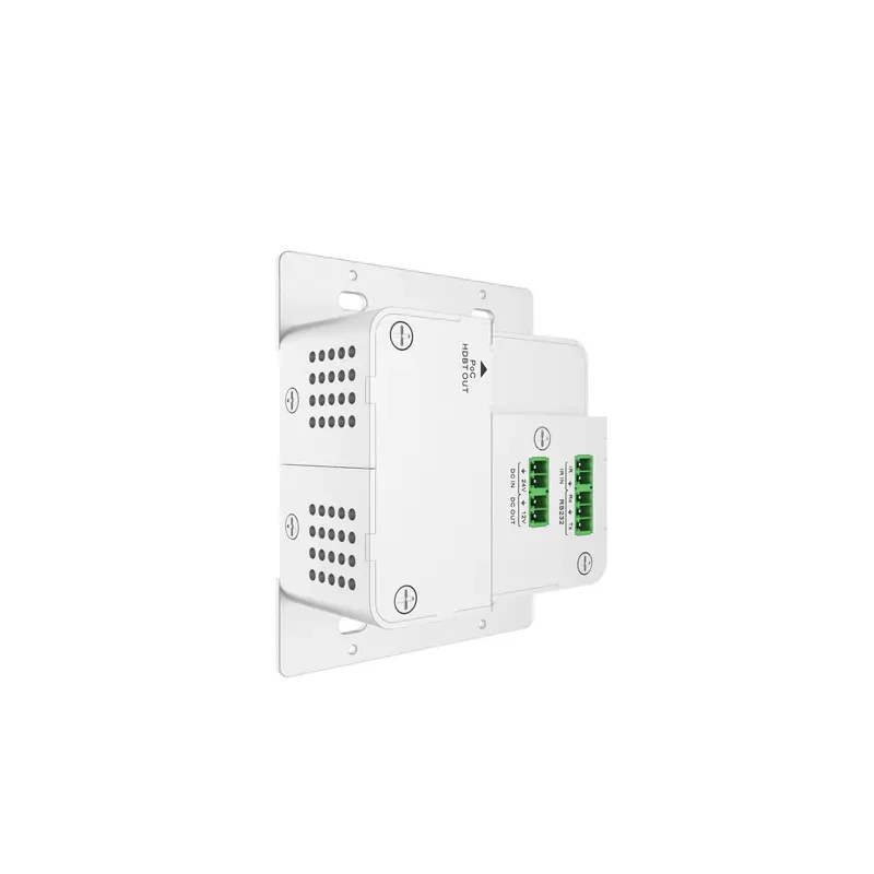 18Gbps HDBT 70M with USB-C & KVM Function Wall Plate Transmitter 4K60Hz 4:4:4