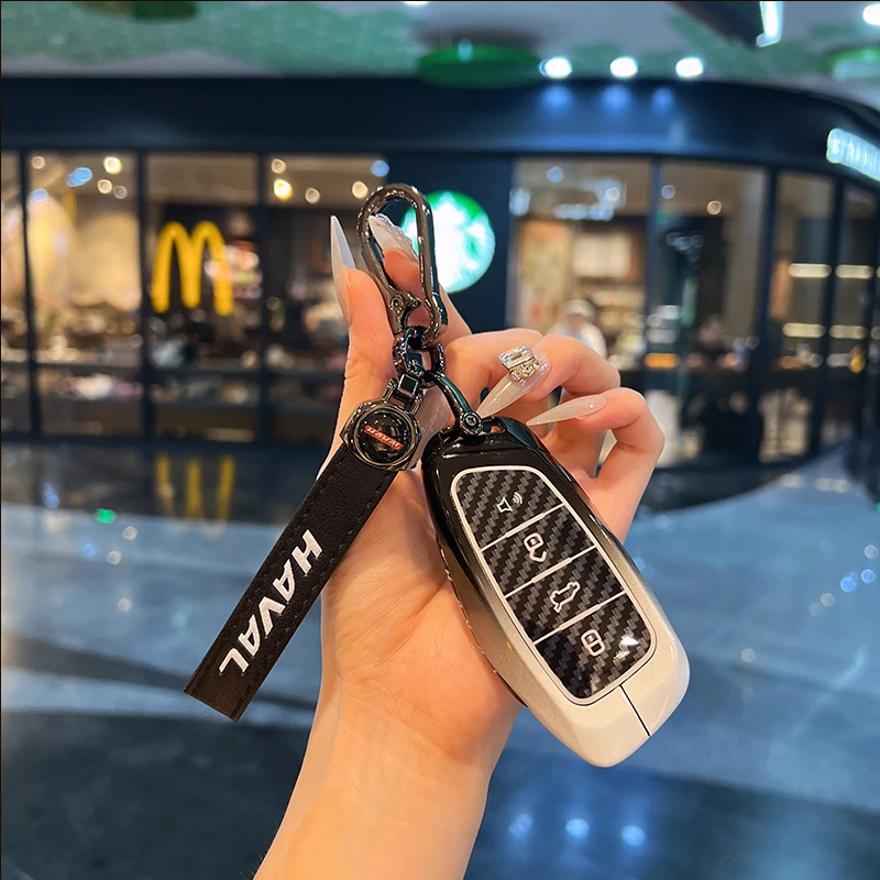 

Car Key Case Cover Protector Shell For Haval H9 F7x H5 H3 Great Wall 5 3 M2 H6 Coupe M4 H2 6 2022 Keychain Accessories