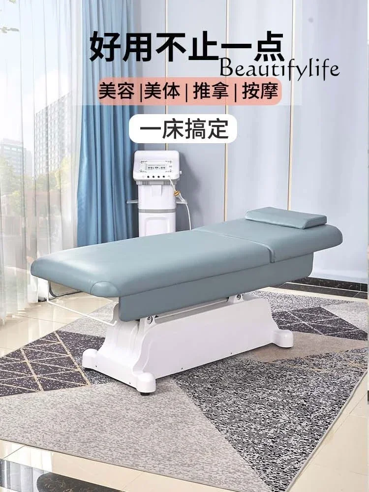 

salon furniture Electric lifting beauty bed massage tattoo embroidery tattoo medical injection beauty salon special micro-adjust