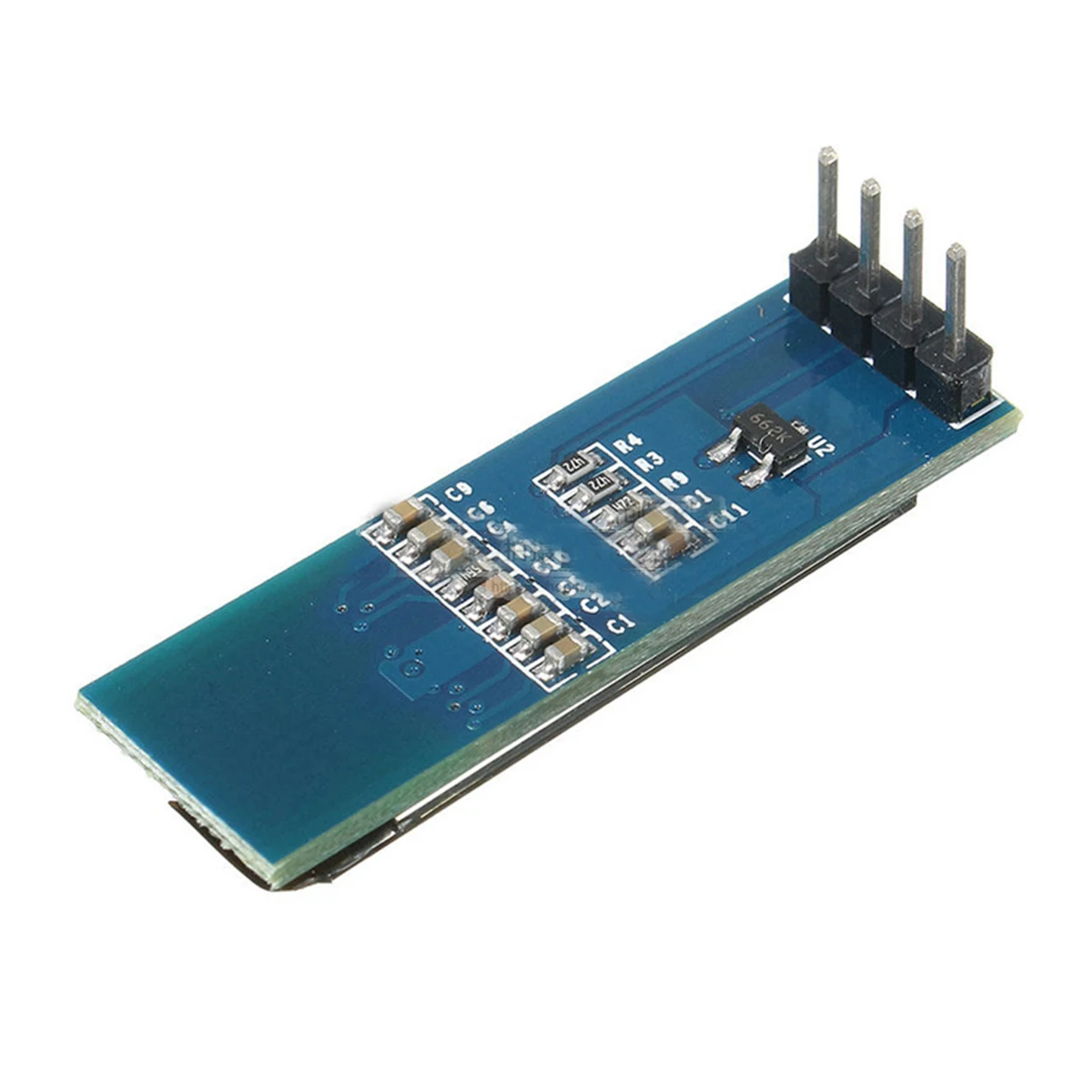 0.91 Inch Oled-scherm Module Wit/Blauw Oled 128X32 Lcd Led Display SSD1306 12864 0.91 Iic I2C Communiceren Voor ardunio