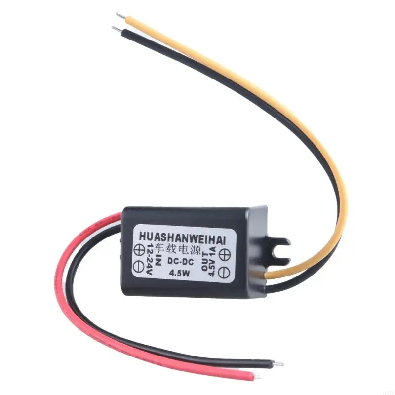 H37F DC12-24V to 4.5V1A Step Down Car Power Converter Small and Efficient Solution Convert 14V 24V to 4.5V1A