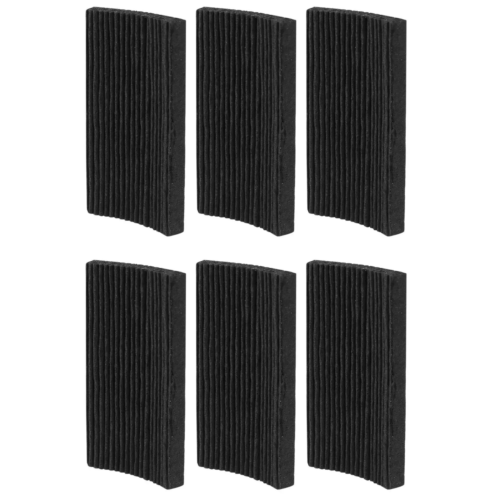 6 Pcs Refrigerator Air Filter Pleated Replacement,Compatible for Paultra2,Pure Air II Ultra 2,242047805,5303918847,Etc