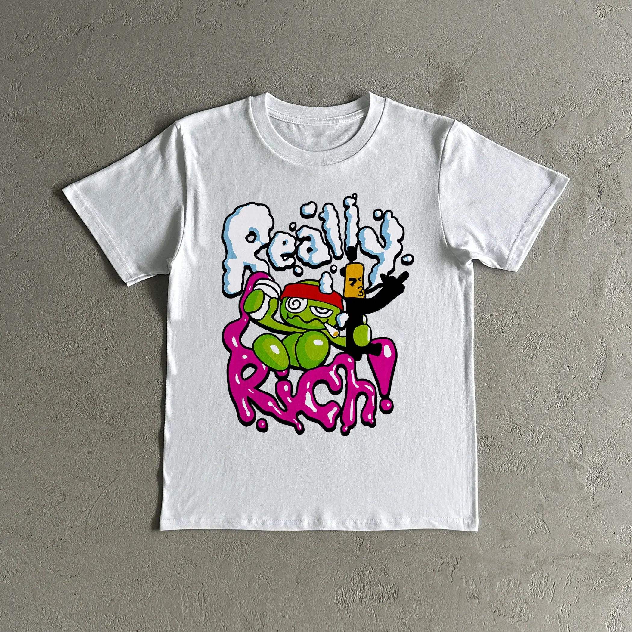 RR KanKan Really Rich Heavy Cotton T Shirt