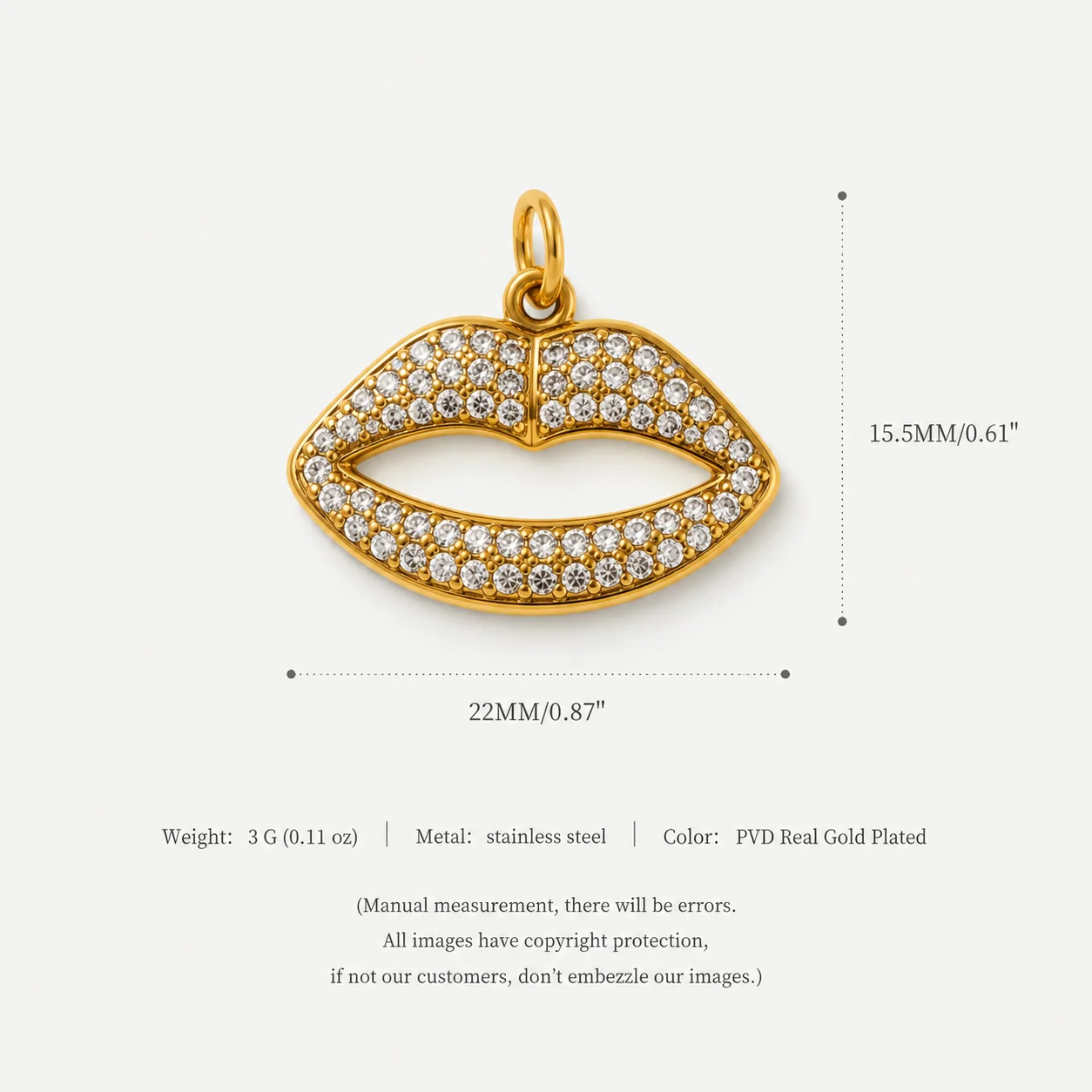 316 Edelstahl Wasserdichter Farbbeständiger Einfacher Flugzeug-Achteckstern Weinglas DIY Anhänger Charms für Schmuck – Detail 6