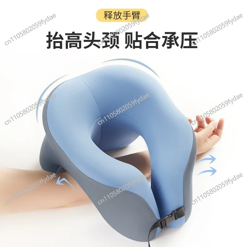 U-shaped nap pillow office artifact sleeping pillow student sleeping table sleeping lunch break pillow storage