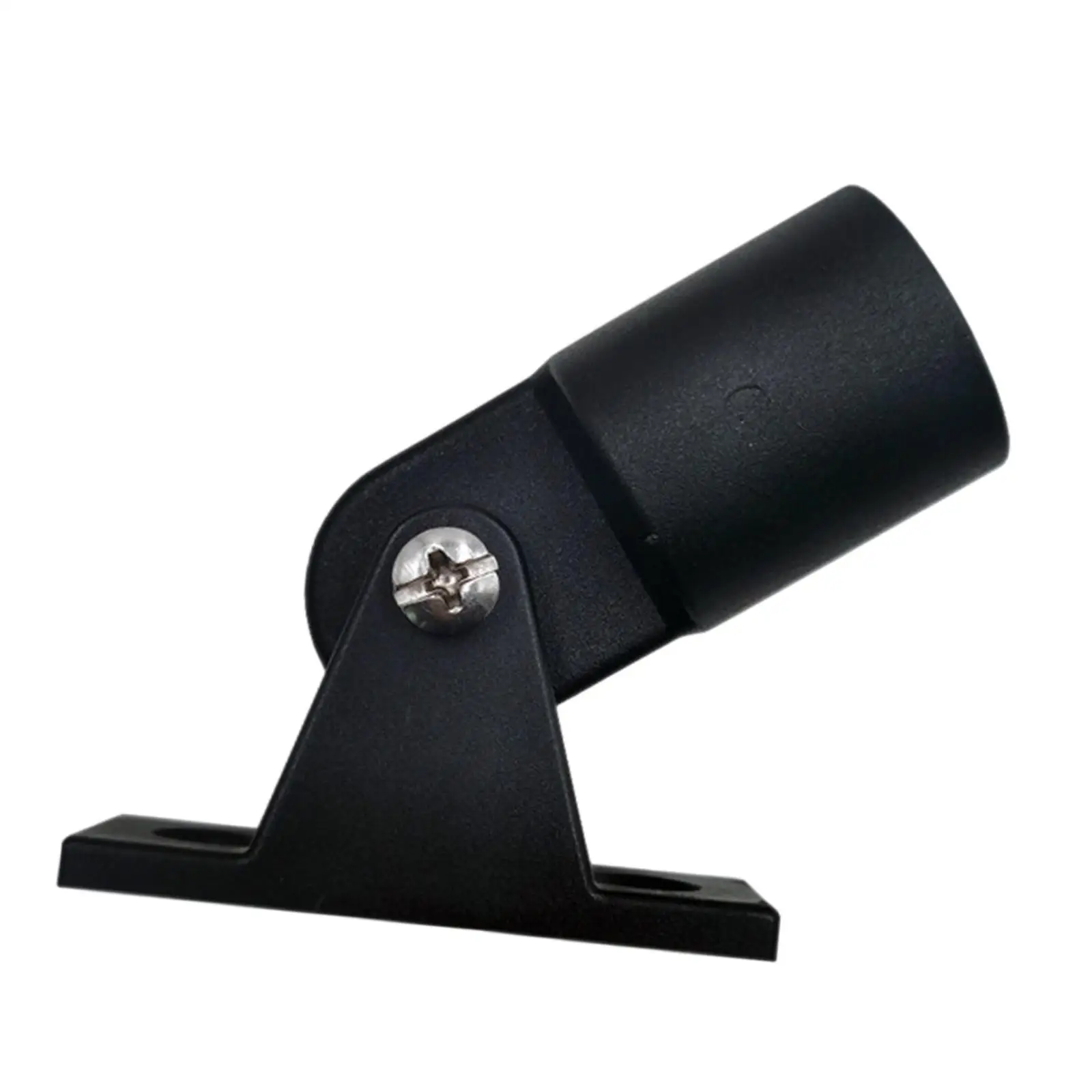 Boat Bimini Top Fitting Top Cap Pipe Eye End Cap Marine Hardware Lightweight Stable Deck Hinge Slide Cap Pipe Eye Endcap