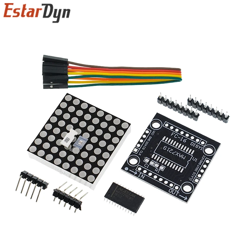 

MAX7219 dot matrix module microcontroller module DIY KIT