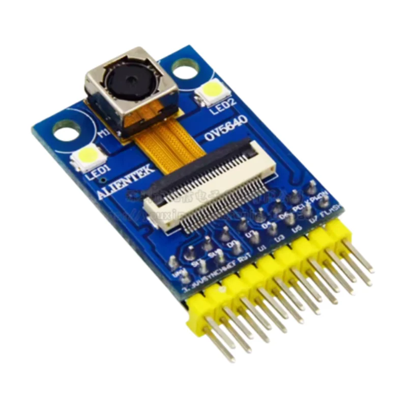 

1pcs OV5640 camera module with FPC cable and adapter board, 5MP