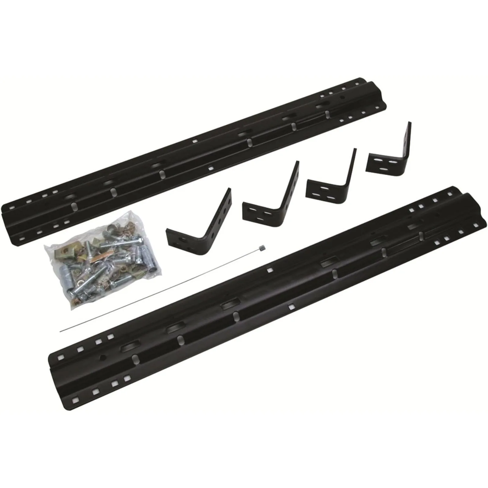 US  Towpower 30035 20K Fifth Wheel Rail Ki , Black , 46.5 Inch (pack of 1)