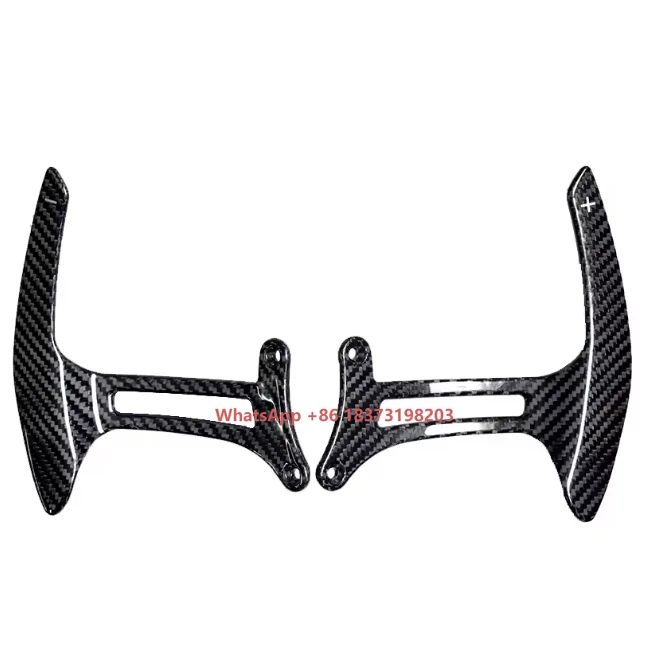 

SK CUSTOM Carbon Paddle Shifters for the 488 GTB Spider Car Steering Wheel Paddle Shifters DSG Paddle Shifter Extensions
