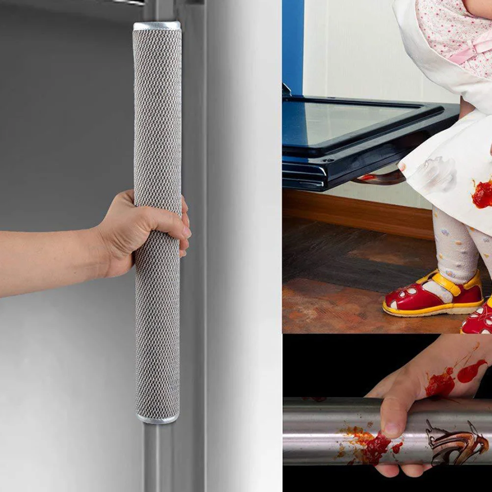 

2Pcs Kitchen Handle Cover Washable Appliance Handle Protector for Fridge Oven Microwave Freezer Washer Cabinet