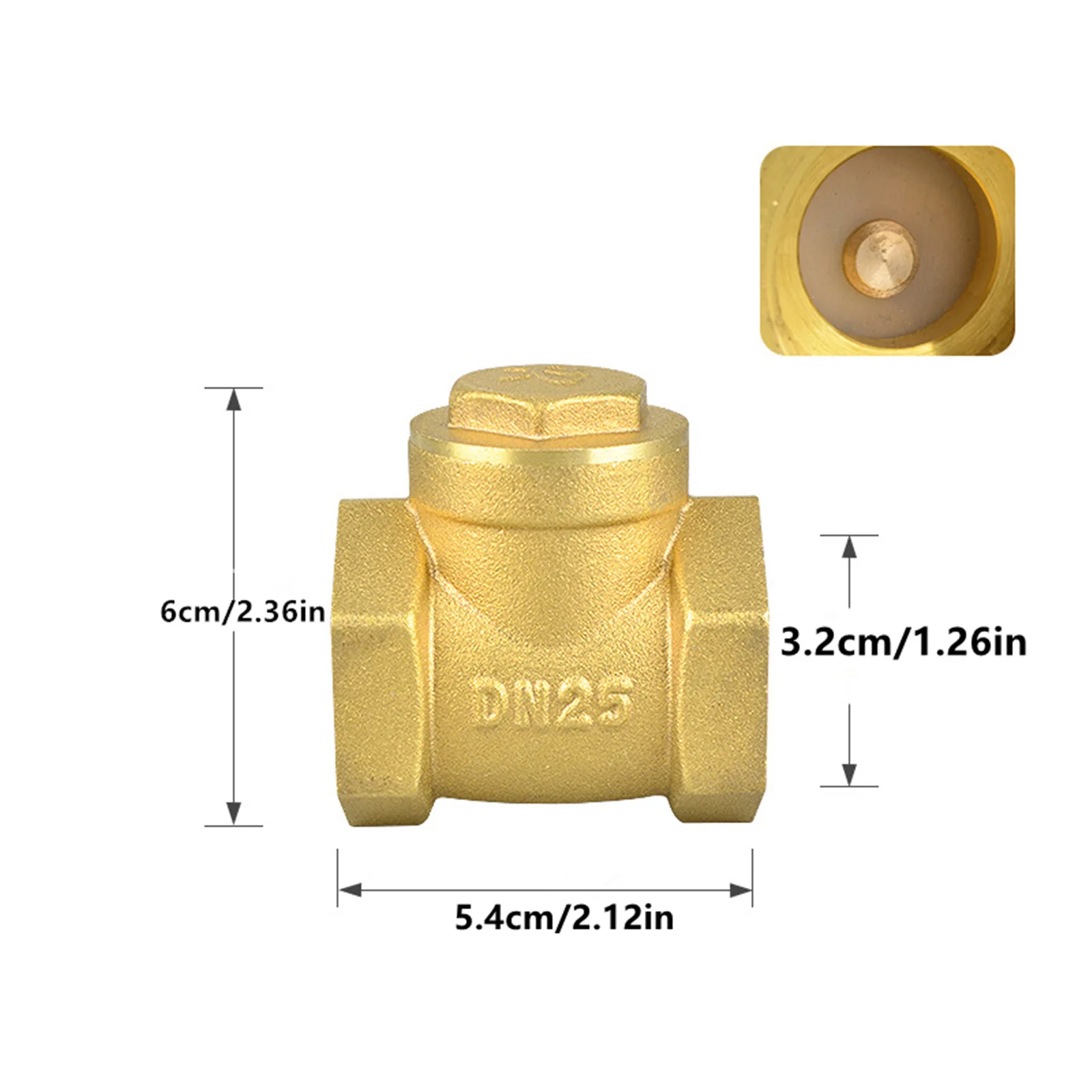 Brass Swing Check Valve 1