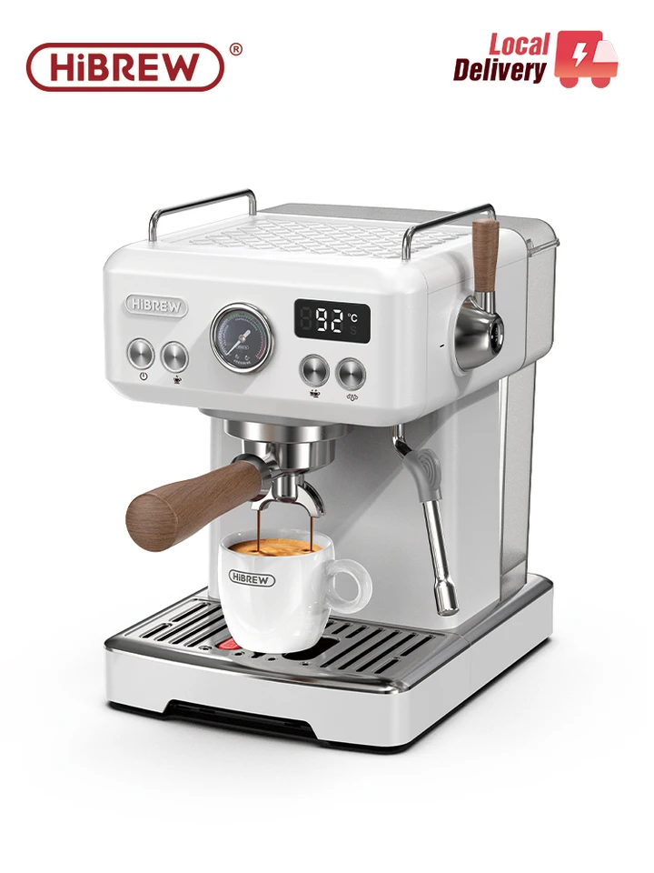 【新品同】 半自動　エスプレッソ　コーヒーマシン HiBREW H10Plus HiBREW H10plus 半自動エスプレッソコーヒーマシン DIY機能 20Bar圧力