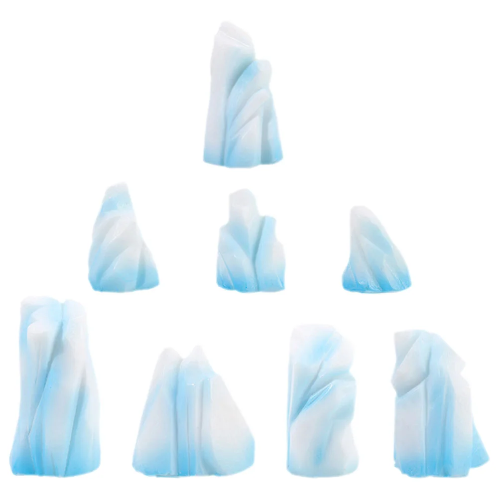 

Iceberg Micro Landscape Mini Floeberg Ornament Tiny Figurine Decoration Miniature