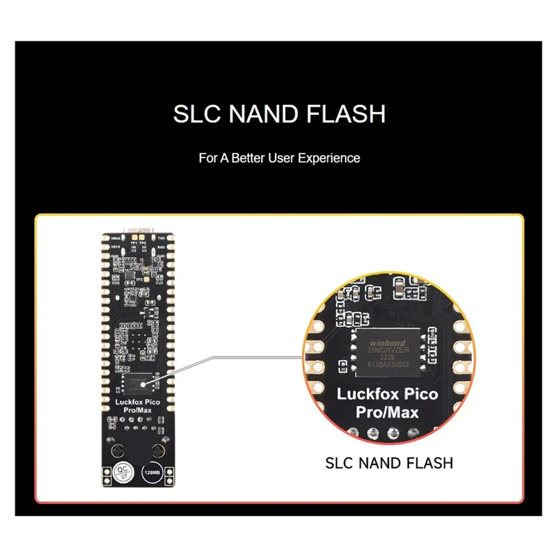 Для Luckfox Pico Max Linux RV1106 Rockchip AI плата ARM Cortex-A7/RISC-V для Raspberry Pi Pico прочный простой в установке (C)