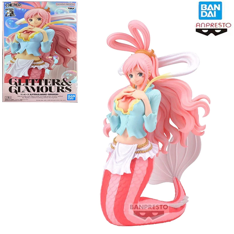 

Оригинальный Bandai, натуральная цельная фигурка Banpresto Shirahoshi, принцесса, аниме, игрушки, блестящая фигурка, коллекционные подарки