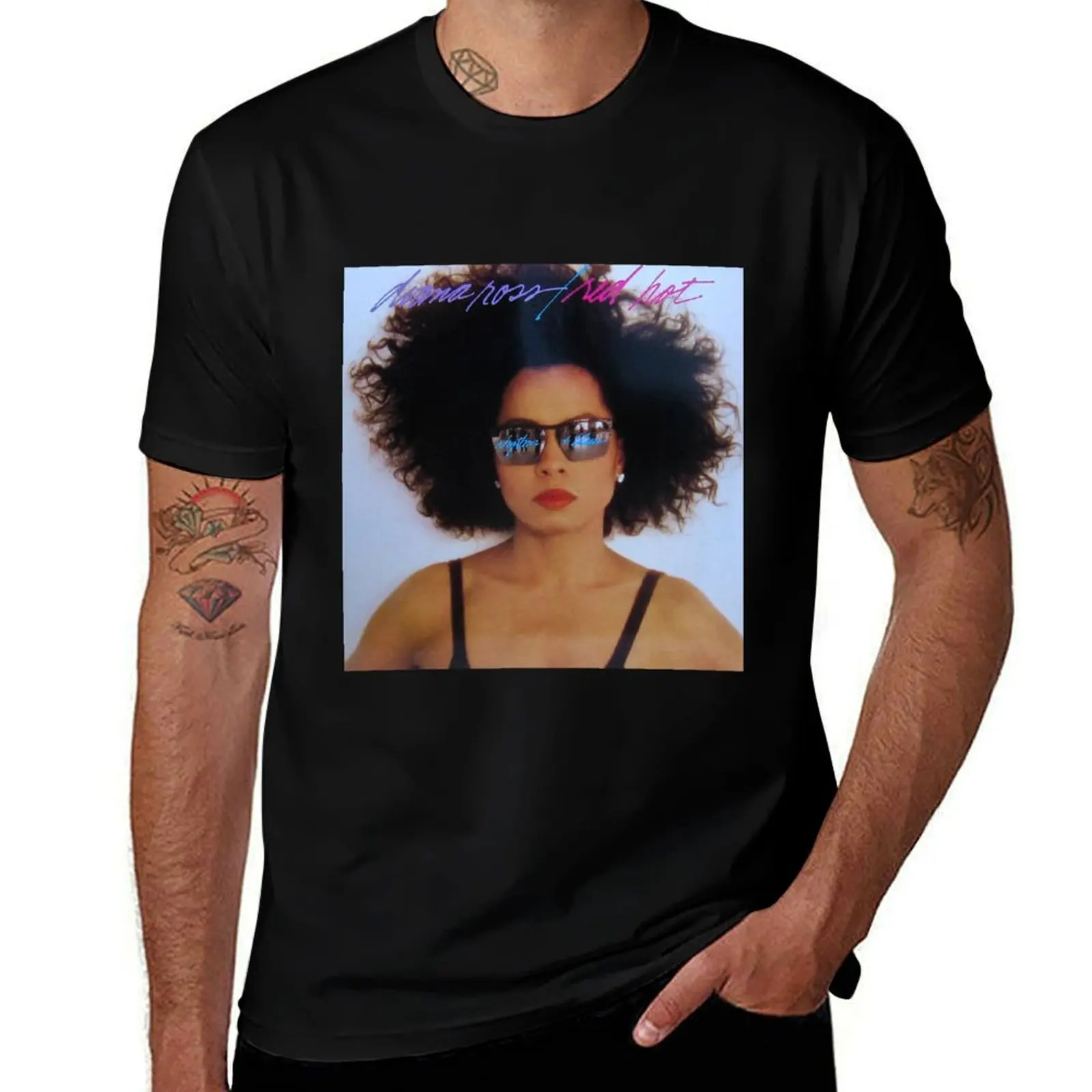 Diana Ross red hot rhythm and blues T-Shirt Simple Trendy Casual T-Shirt