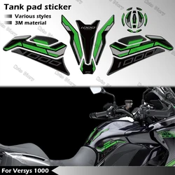 3D Fuel Tank Pad Sticker Oil Gas Cap Decal Cover Protector Waterproof For Kawasaki versys 1000 VERSYS1000 versys 1000 se