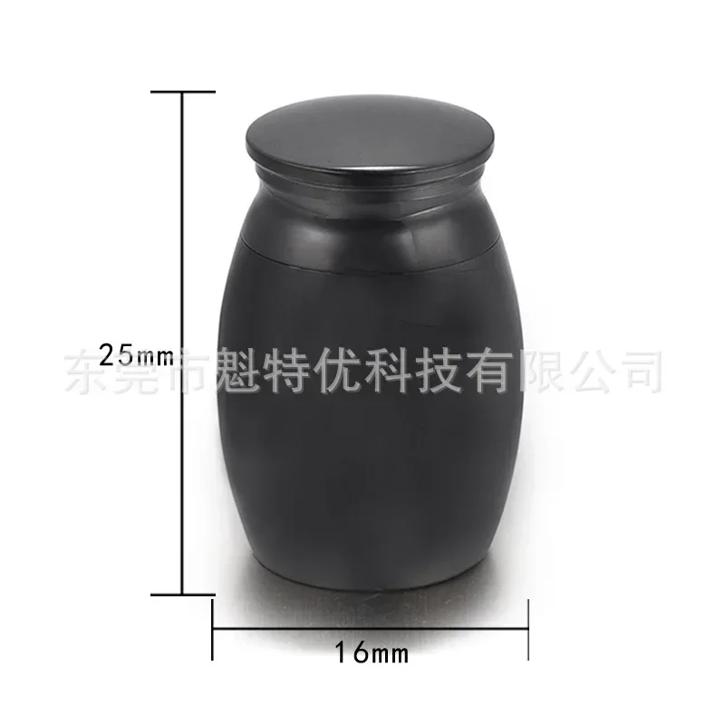 Engravable Mini Cremation Urns for Pet Cat Dog / Human Ashes Casket Funeral Loss of Love Stainless Steel Cremation Urn Jar