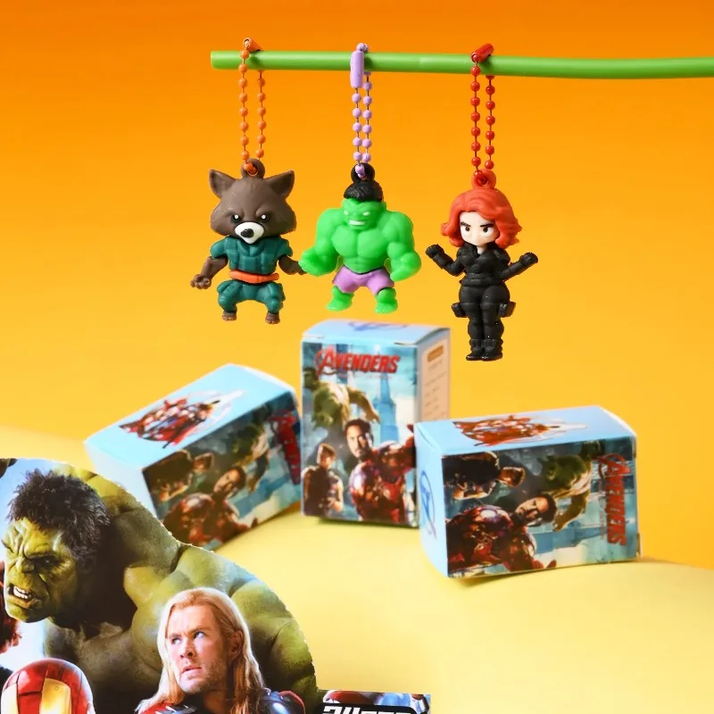 24 Pieces of Marvel Comics Spider-Man Blind Box Toy Model Animation Action Doll Spider-Man Children's Toy Decorative Doll Gift - view 5