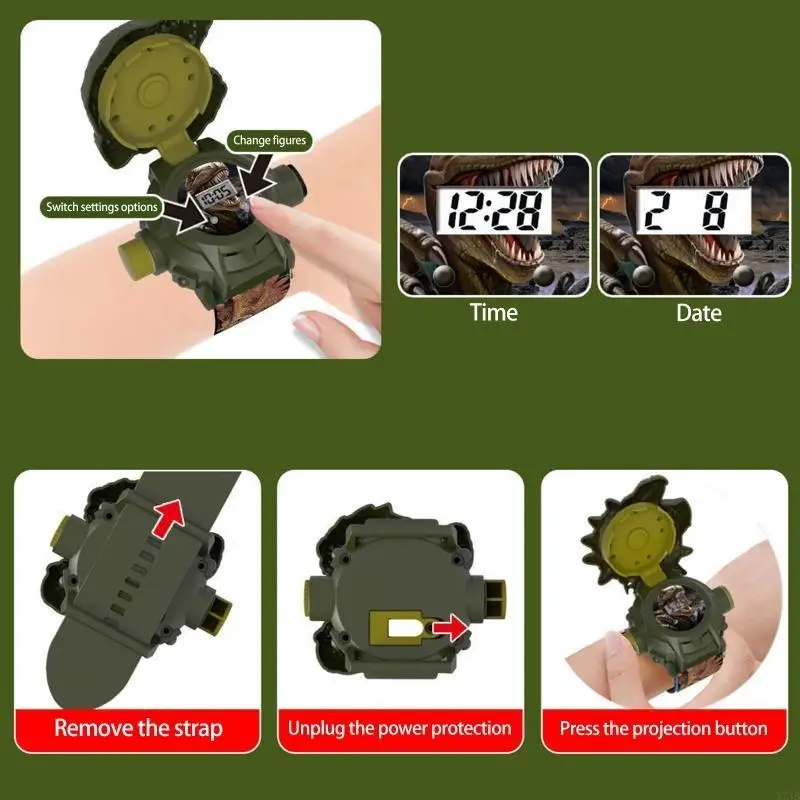 Slide sensorial para jogar relógio projetor brinquedos história contando sombra jogo favor do bebê