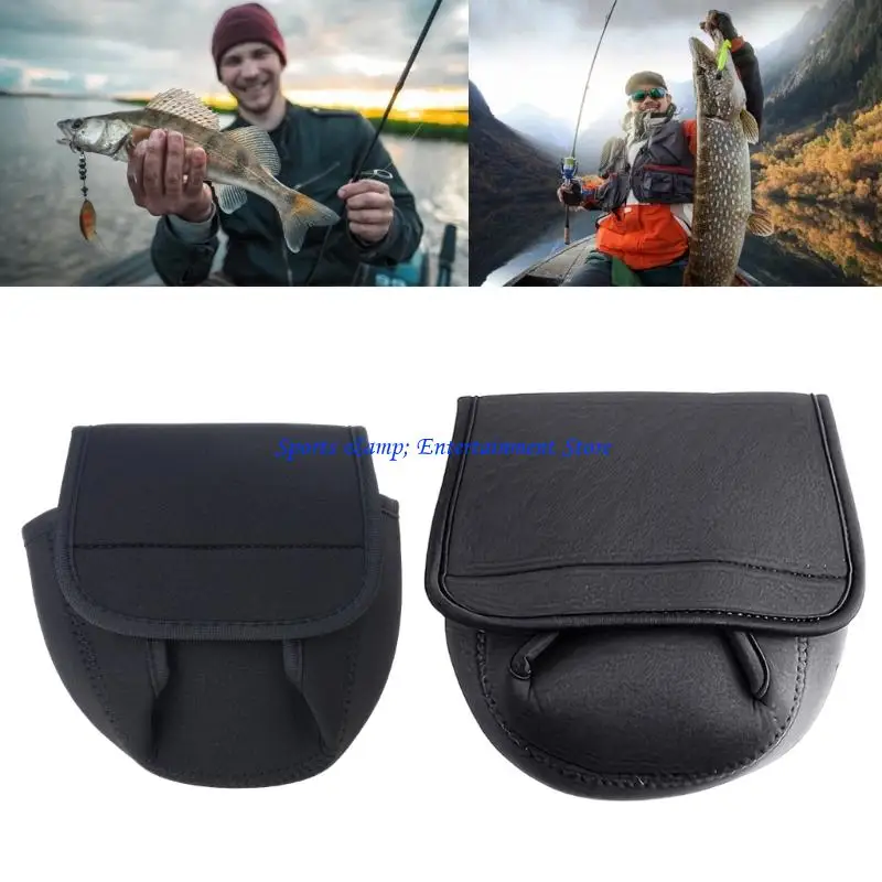 G7NF Portable Fishing Reel Bag Baitcasting Fishing Reel Protective Case Bag Protectors Soft Casting Reel Protective Bag