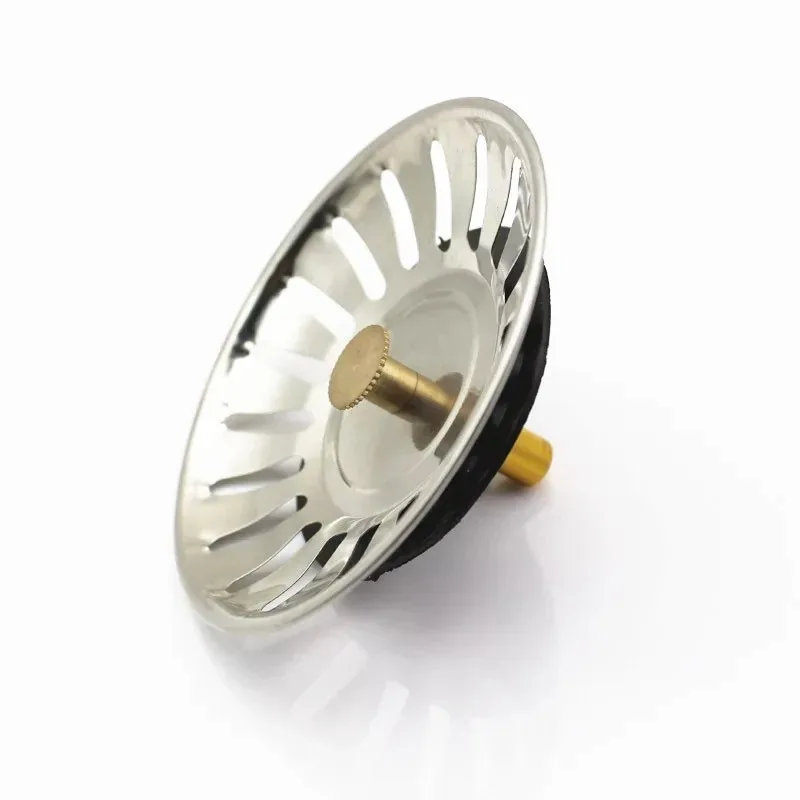 

Kitchen Sink Sewer Strainer Basin Drain Stopper Stainless Steel Sink Waste Plug Filter Anti-clog Floor Drain Kitchen Accessories