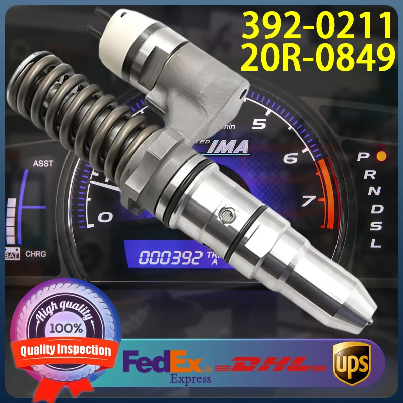 

392-0211 20R-0849 High Quality Diesel Common Rail Fuel Injecto for Caterpillar CAT 5130B 5230B Engine