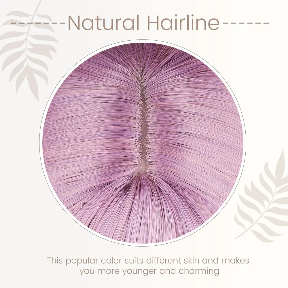 Short Wavy Wig with Bangs, Short Purple Bob Wigs for Women, Wavy Bob Wig with Bangs Synthetic Natural Looking Heat Resistatant