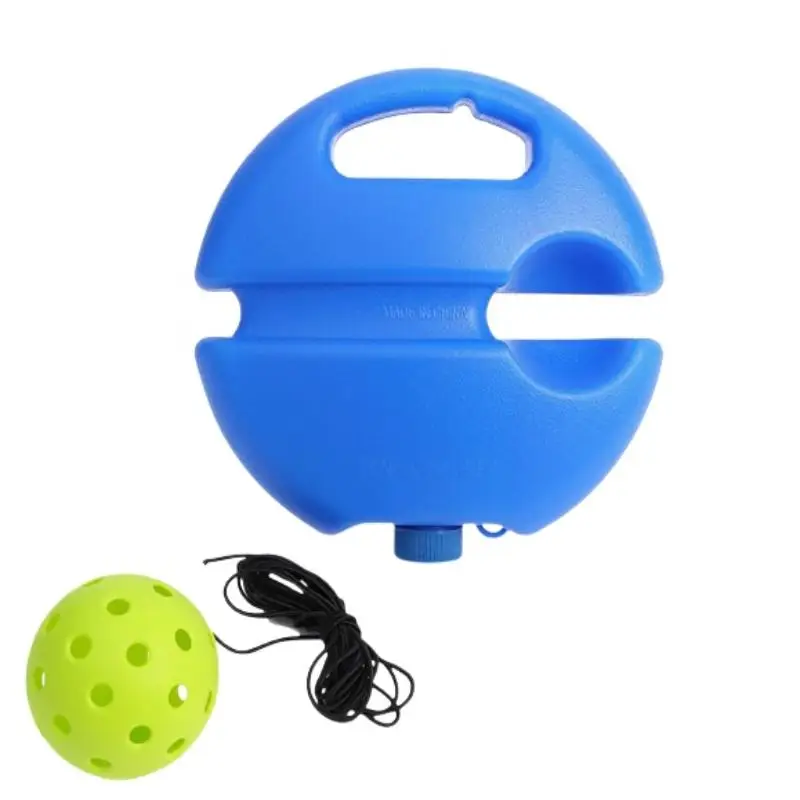 New Sale Pickleball Trainer Ball With String Pickleball Trainer Tool Single Training Pickleball Accessories