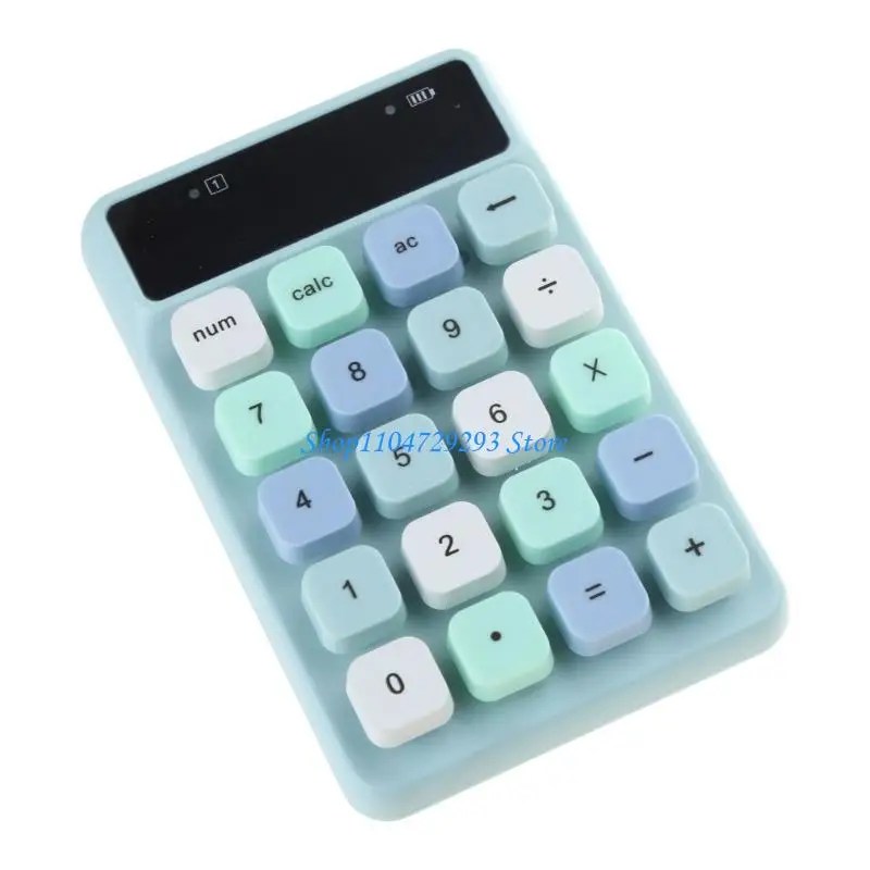 

Y2GD мини -беспроводная клавиатура 2,4 ГГц. Числовой клавиатуры финансовый учетный калькулятор мини -кассовый клавиатура кассира