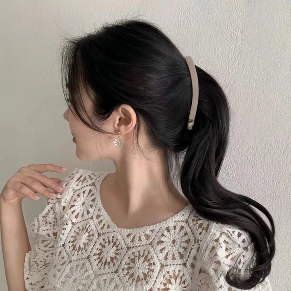 4/5 Stück Bananen-Haarklammern, rutschfeste große Pferdeschwanz-Halter-Clips für Frauen, Vintage 90er-Jahre-Doppelkämme, Haarnadel-Zubehör – Detail 4