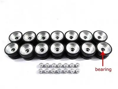 

Mato 1/16 American M1A2 Abrams RC Tank Metal Road Wheels Set W/ Bearings MT198 TH00902-SMT4