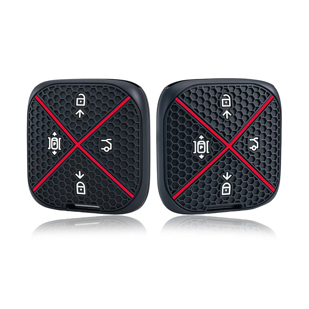 For ZEEKR 001 X 007 009 7X 2025 2024 2023 2022 2021 Car Key Case Cover Shell Protector Auto Remote Smart Keychain keyless Entry