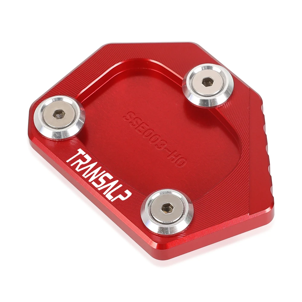 FOR HONDA XL650V XL700V XL 650 V Transalp Motorcycle XL 700 V TRANSALP Kickstand Foot Pad Side Stand Enlarge Sled Sidestand CNC