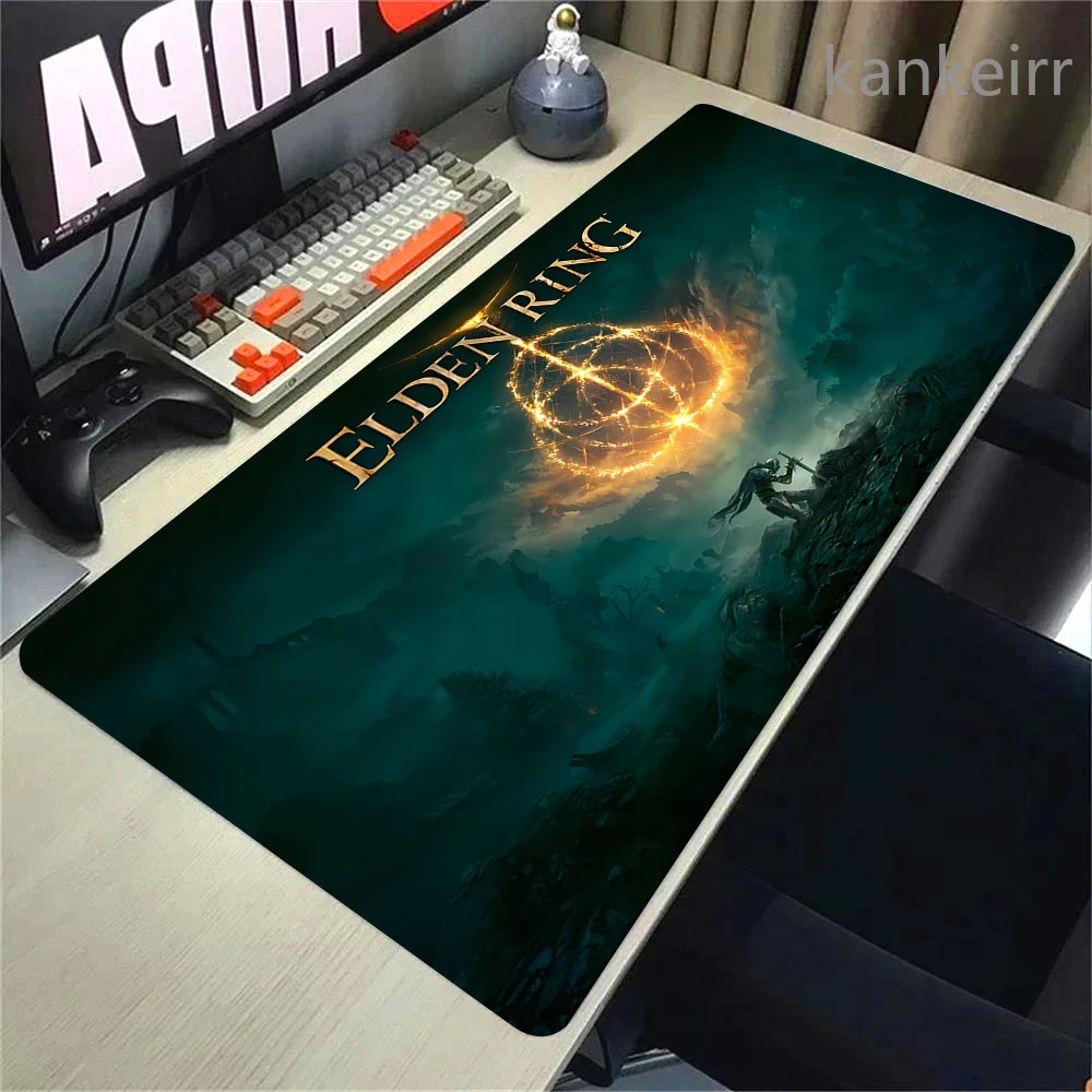 EldenS R-RingS لوحة الماوس XXL Deskmat الحصير ألعاب الكمبيوتر ملحقات الألعاب حصيرة مطاطية خزانة لوحة المفاتيح Mause أجهزة الكمبيوتر المحمولة
