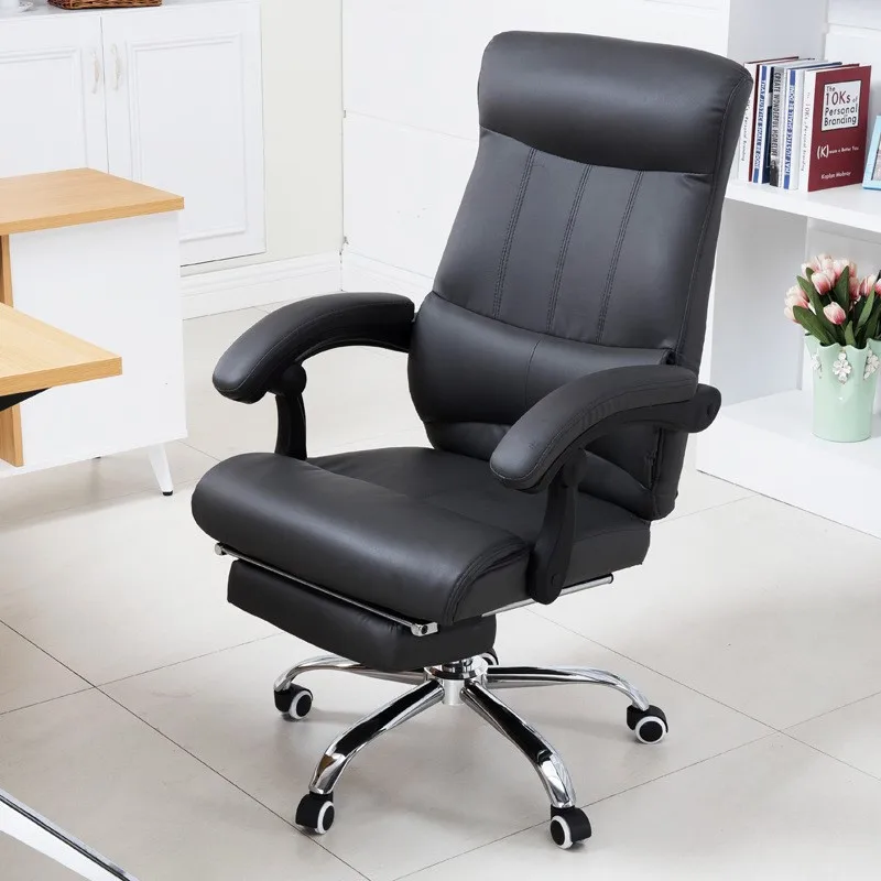 High-grade Office Style Leather Technology Fabric Be Used As Office Chair Computer Chair Home Bedroom Office Lift Leisure Chair