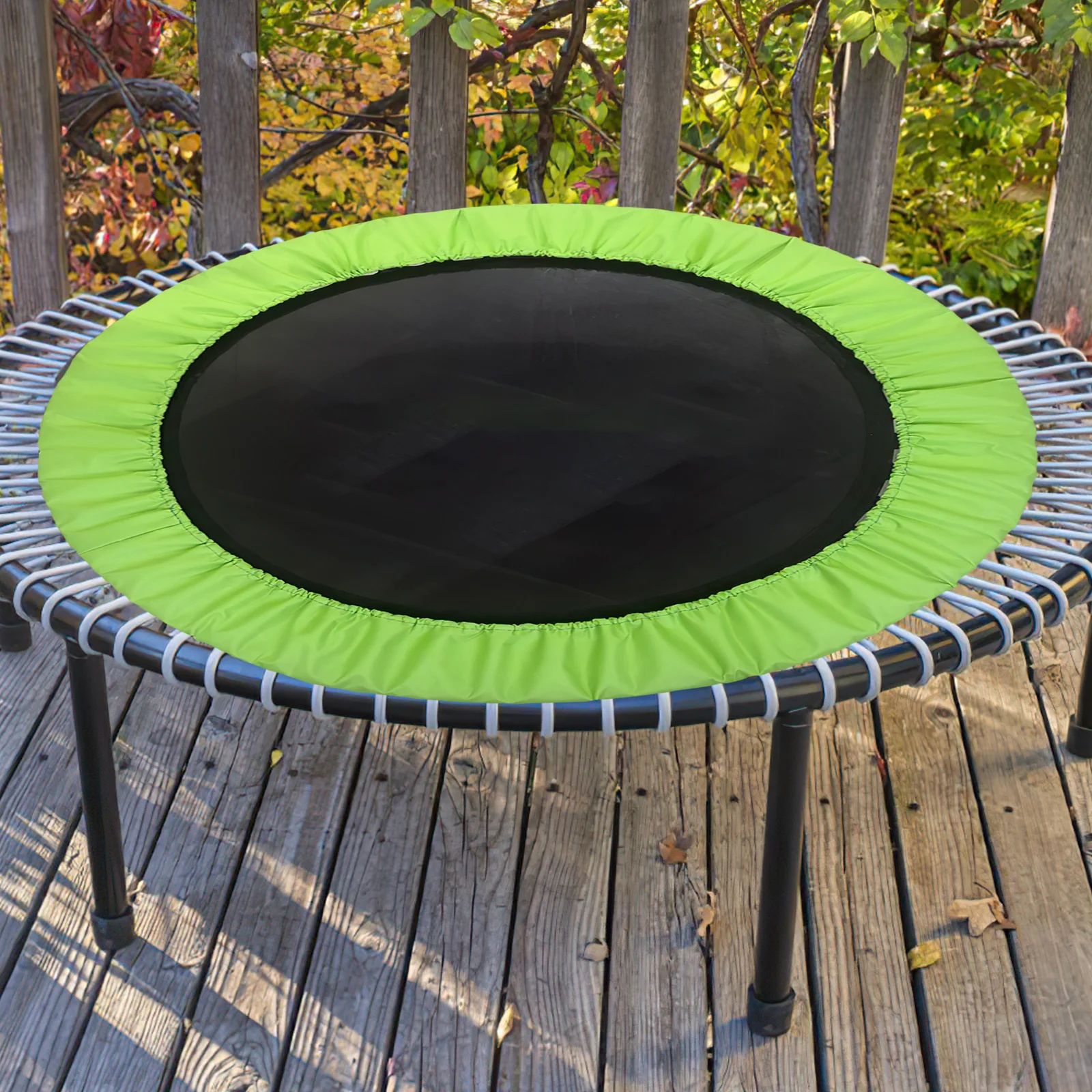 Copertura per tenda per trampolino resistente a molla per trampolino Tappetino di sicurezza in PE per letto da salto all'aperto Accessorio per protezione per parco giochi per bambini