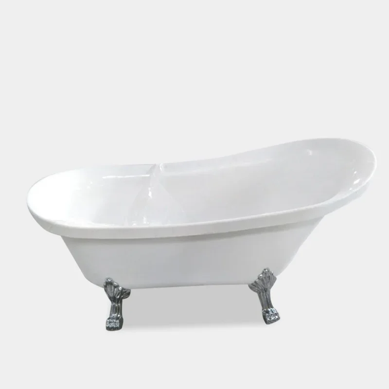 Golden concubine bathtub, acrylic European classical freestanding bathtub