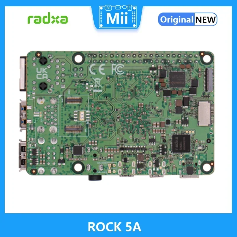 RADXA ROCK 5A RK3588S, wysokowydajny, 8-rdzeniowy, 64-bitowy