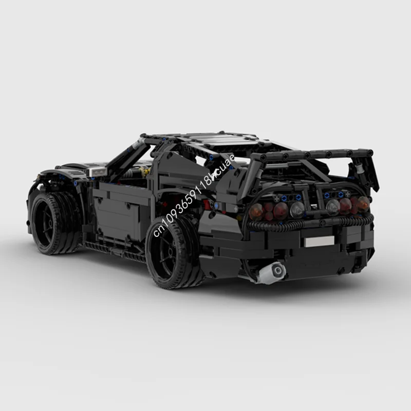 ตัวต่อ MOC โตโยต้า ซูปรา 1897 ชิ้น แบบจำลองทางเทคนิค ของขวัญคริสต์มาส ของเล่นตัวต่อ DIY สำหรับการศึกษา ของเล่นเด็ก ของขวัญวันเกิด